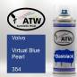 Preview: Volvo, Virtual Blue Pearl, 354: 400ml Sprühdose, von ATW Autoteile West.